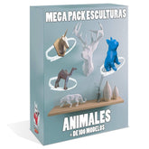 Pack Papercrat animales